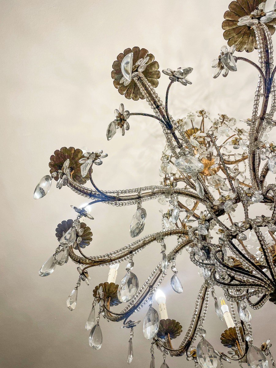 Maria Theresa Style Chandelier, Early 1900s-photo-2