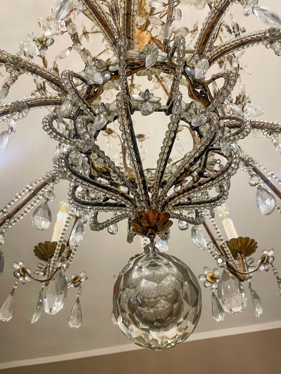 Maria Theresa Style Chandelier, Early 1900s-photo-5