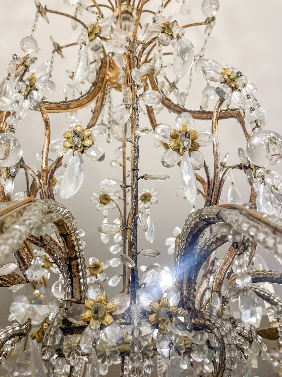 Maria Theresa Style Chandelier, Early 1900s-photo-7