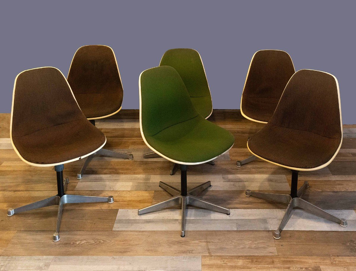 Charles Et Ray Eames Pour Herman Miller, Années 1960-photo-2