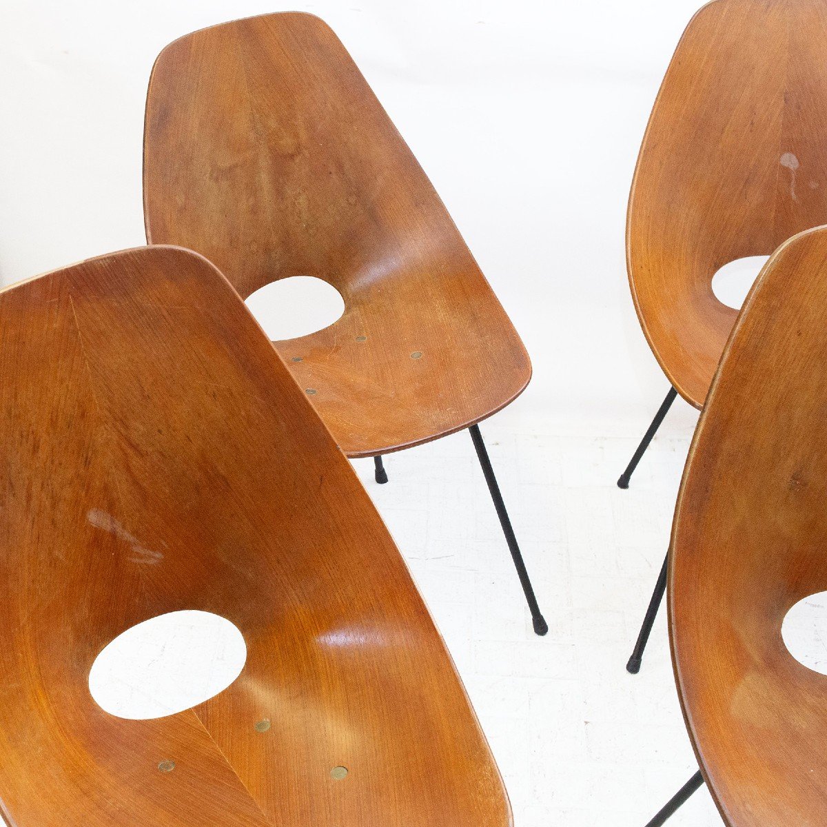 Set Of 6 Medea Chairs By Vittorio Nobili, 1950s/60s-photo-5