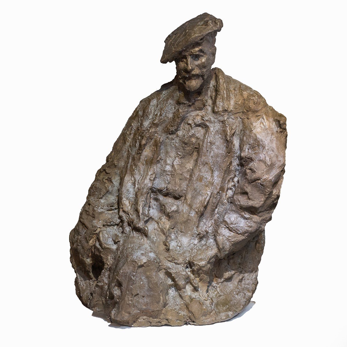 Copy From Medardo Rosso, Bronze Sculpture, “henry Rouart,” 20th Century