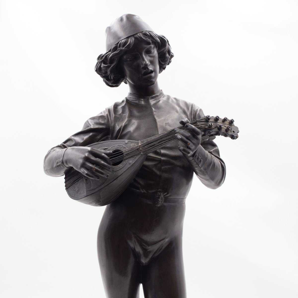 Paul Dubois, « Chanteuse Florentine », 1865, Bronze-photo-1