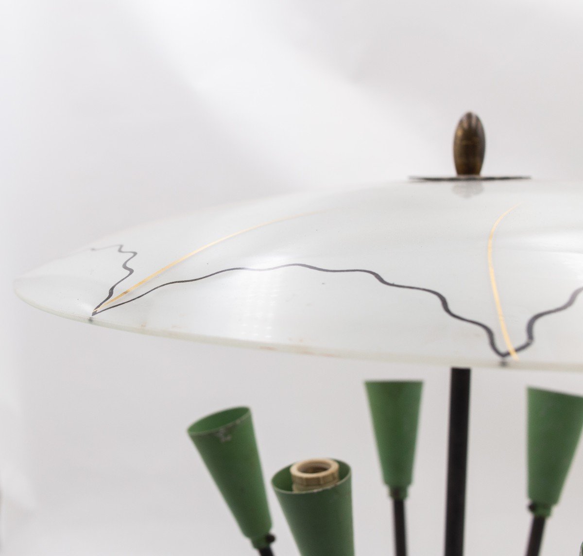 Italian Table Lamp In The Style Of Fontana Arte And Pietro Chiesa, 1950s-photo-4