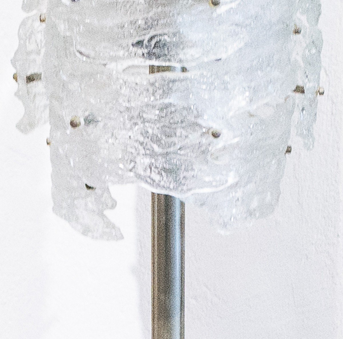 Mazzega Vintage Murano Glass Floor Lamp From The 1970s-photo-2