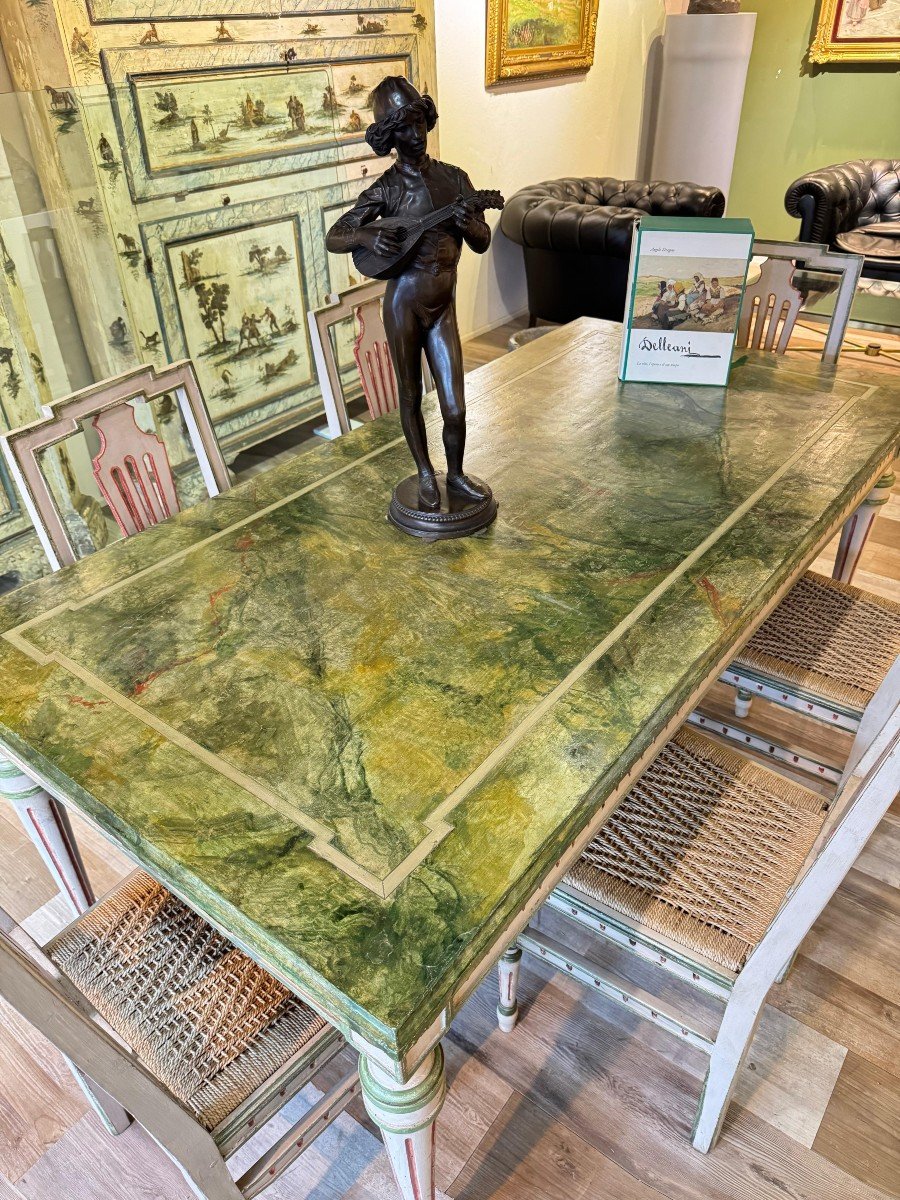 Louis XVI Table Original Epoch '700-photo-8