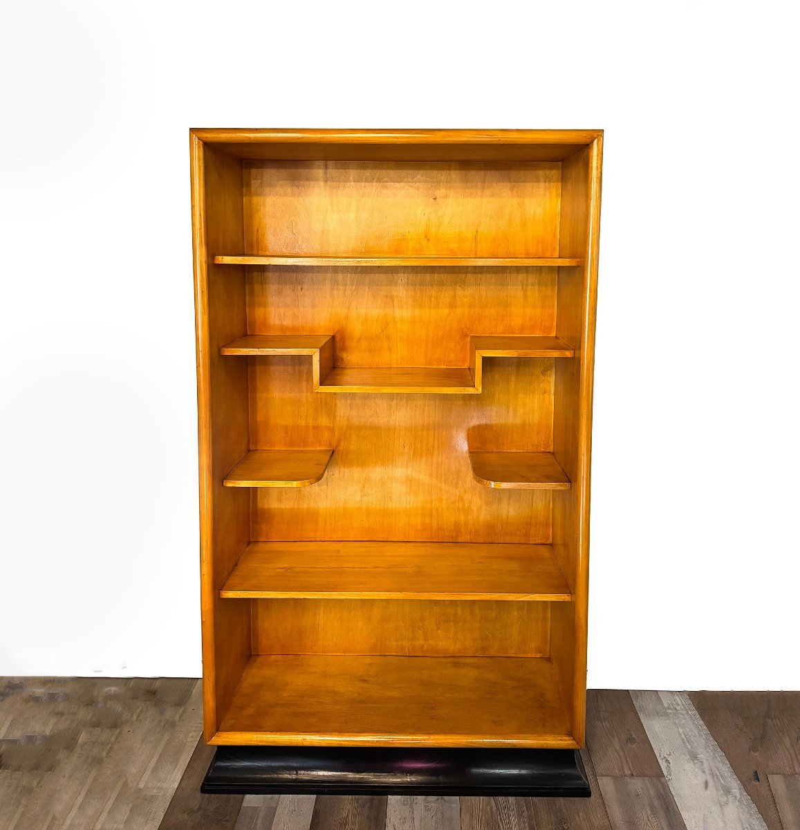 Bookcase Bookcase With Shelves, In Wood, 1960s 