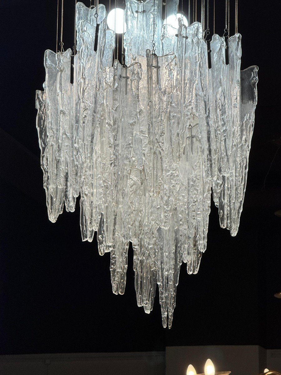 Mazzega Murano, "Stalactite", années 1970 -photo-4