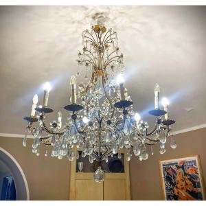 Maria Theresa Style Chandelier, Early 1900s