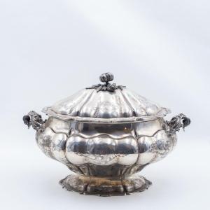 Large Tureen, 800 Punch, 1930s