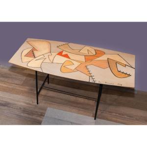 Coffee Table, By Angelo Bozzola, 1/20, Signed, 1958