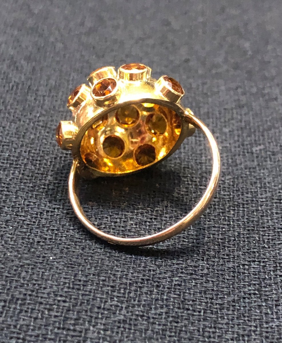 Citrine Dome Ring-photo-4