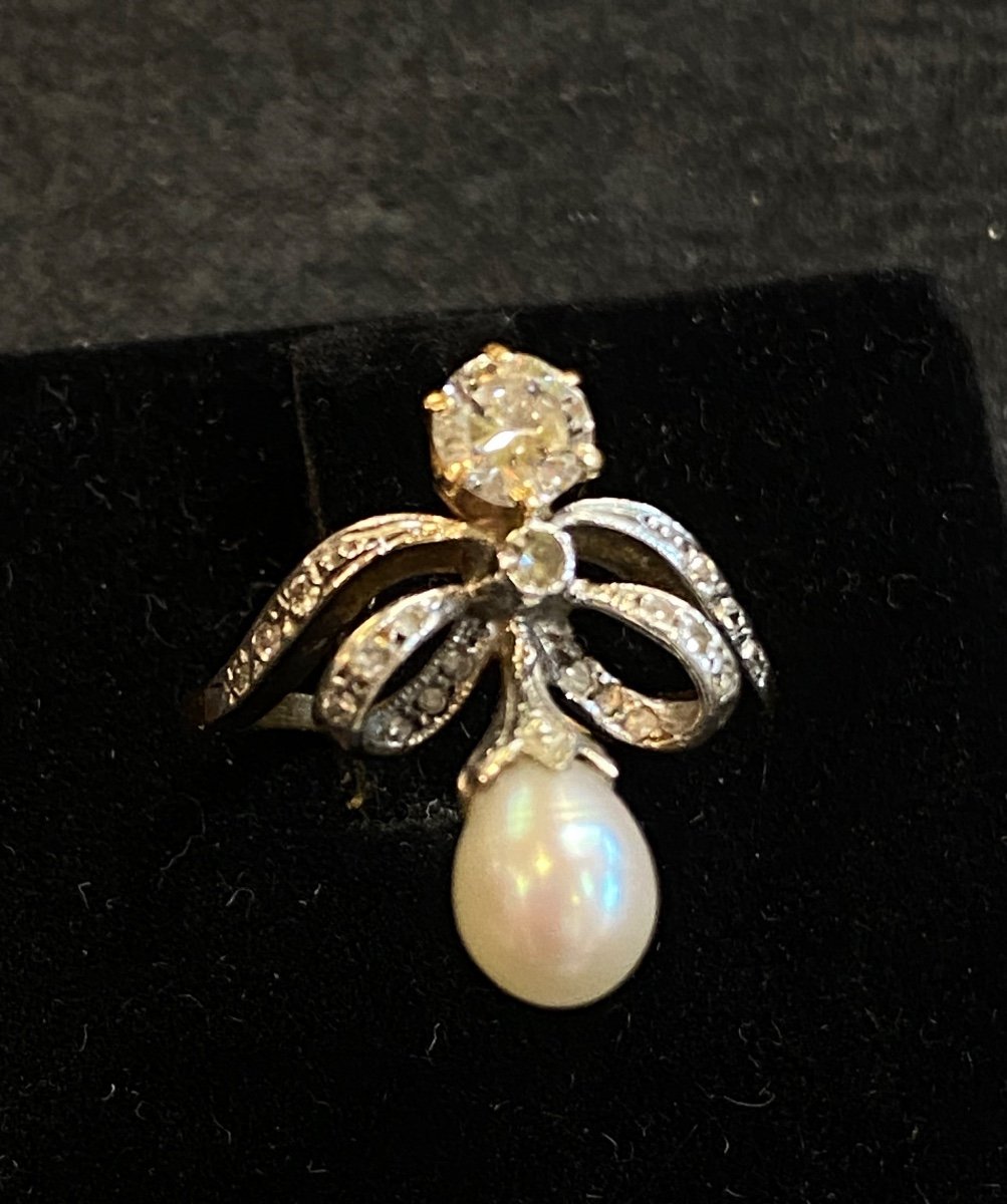 Duchess Pearl And Diamond Ring-photo-4
