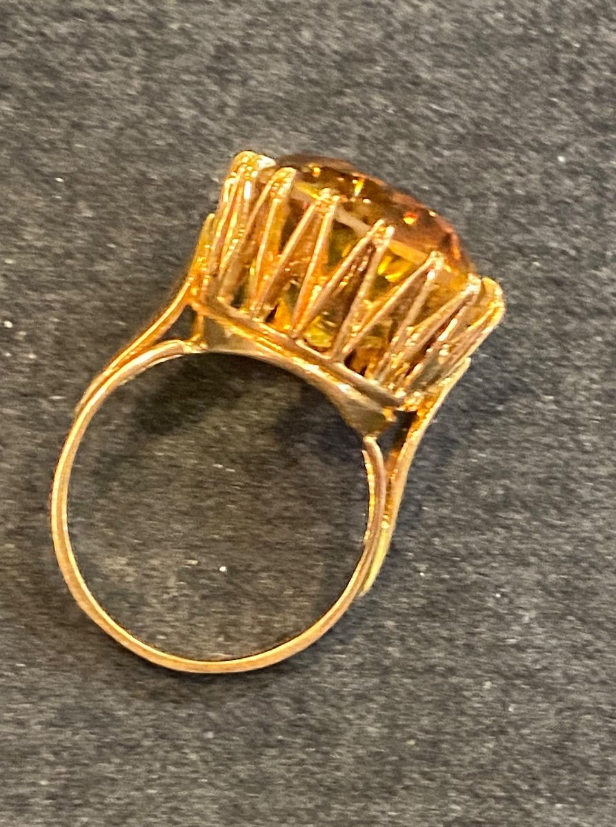 Bague Citrine -photo-1