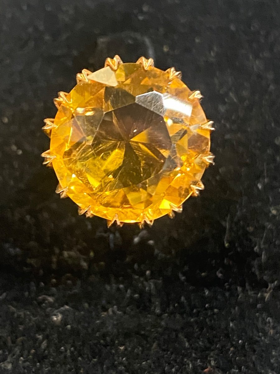 Bague Citrine -photo-3