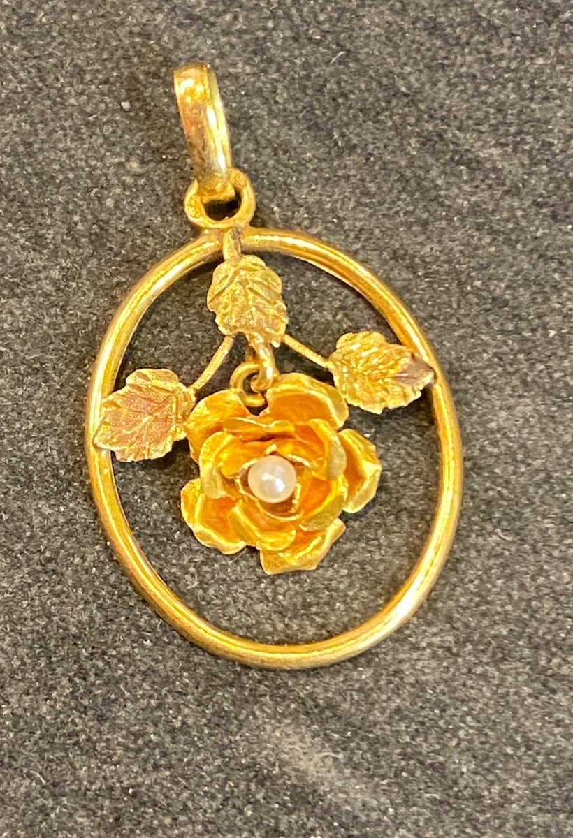 Pendentif Fleur -photo-4