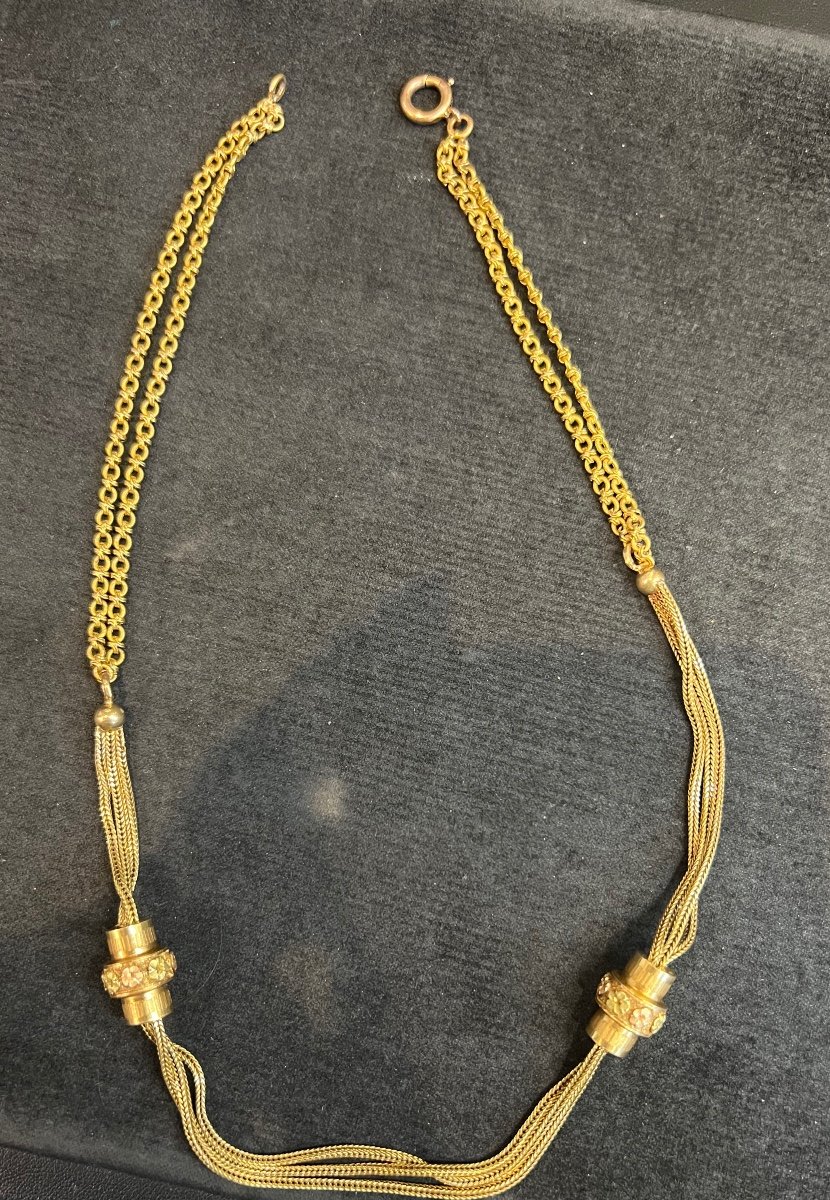 Napoleon III Watch Chain Necklace-photo-3