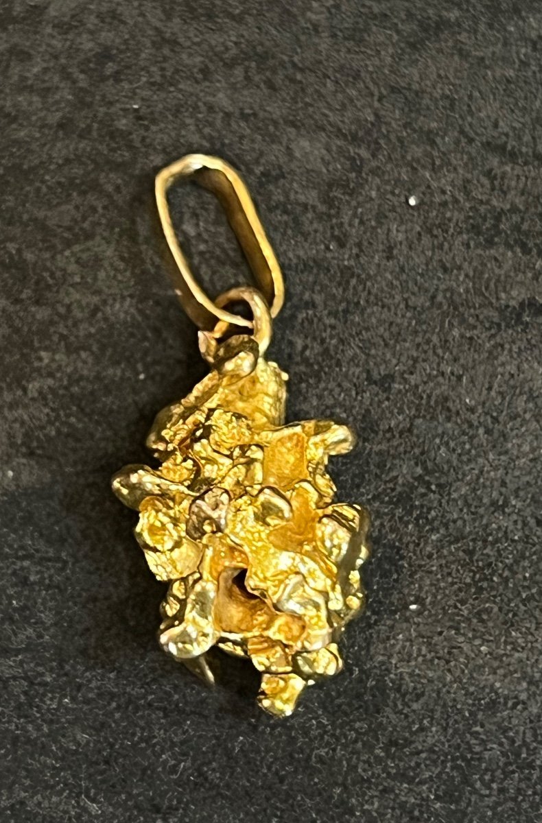 Gold Nugget Pendant-photo-2