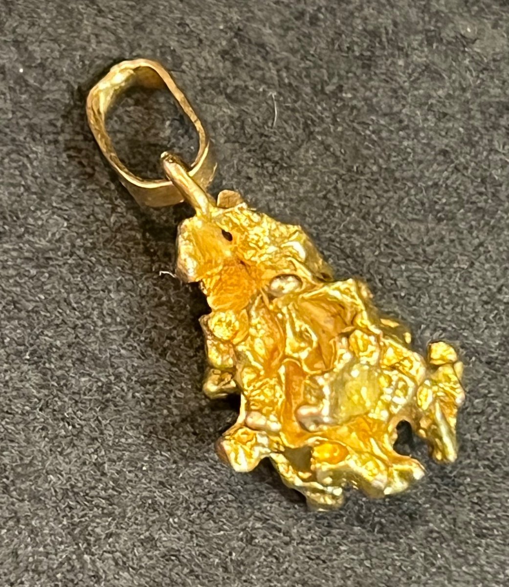 Gold Nugget Pendant-photo-3