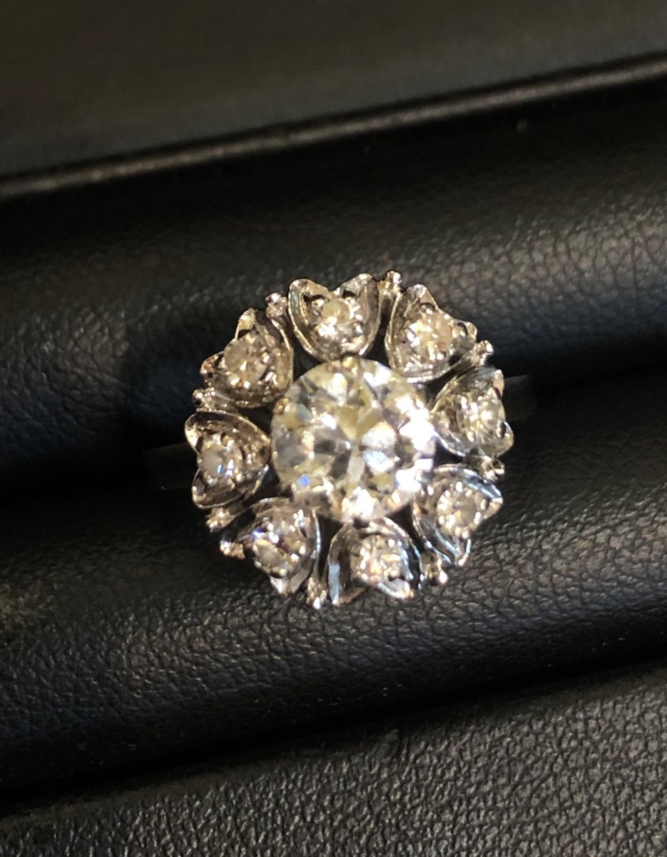 Pompadour 9 Diamond Ring-photo-3