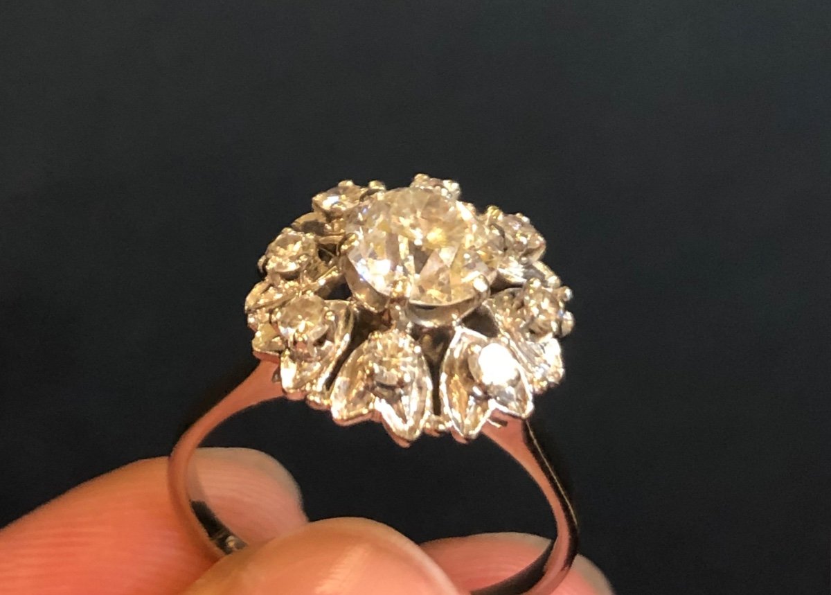 Pompadour 9 Diamond Ring-photo-2