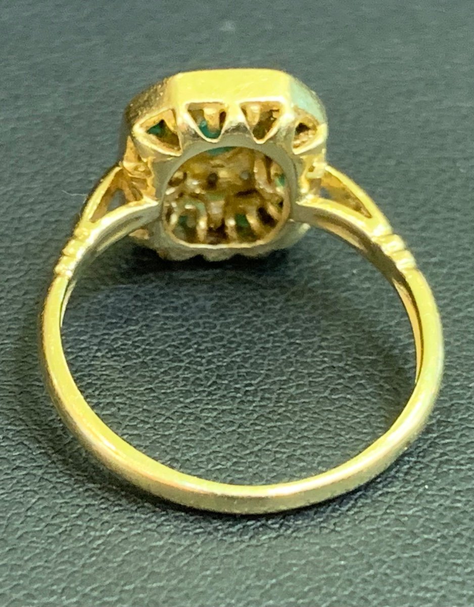 Octagon Gold Ring-photo-2