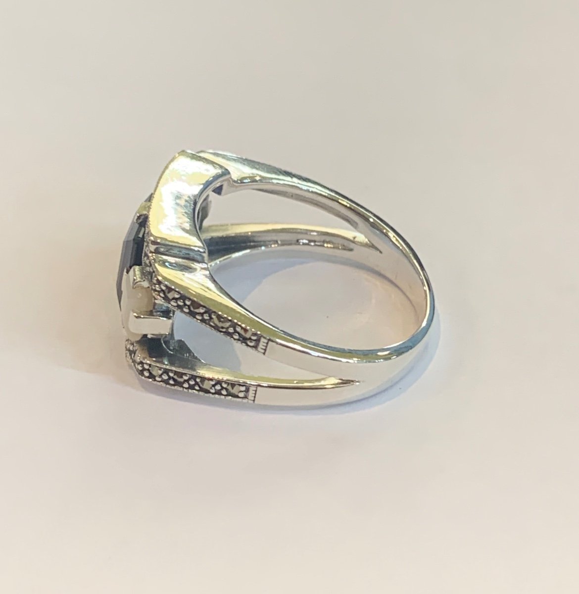 Silver Tank Ring -photo-3