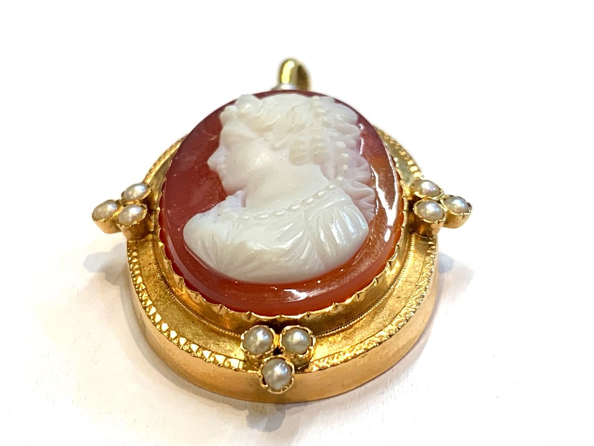 Pearl Cameo Pendant-photo-4