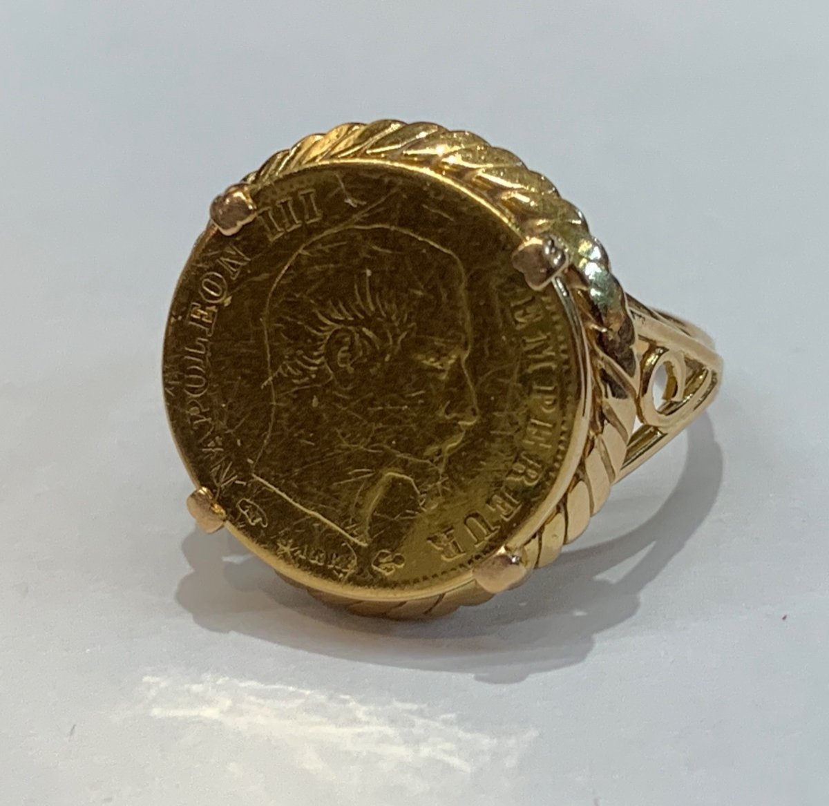 5 Franc Coin Ring-photo-2