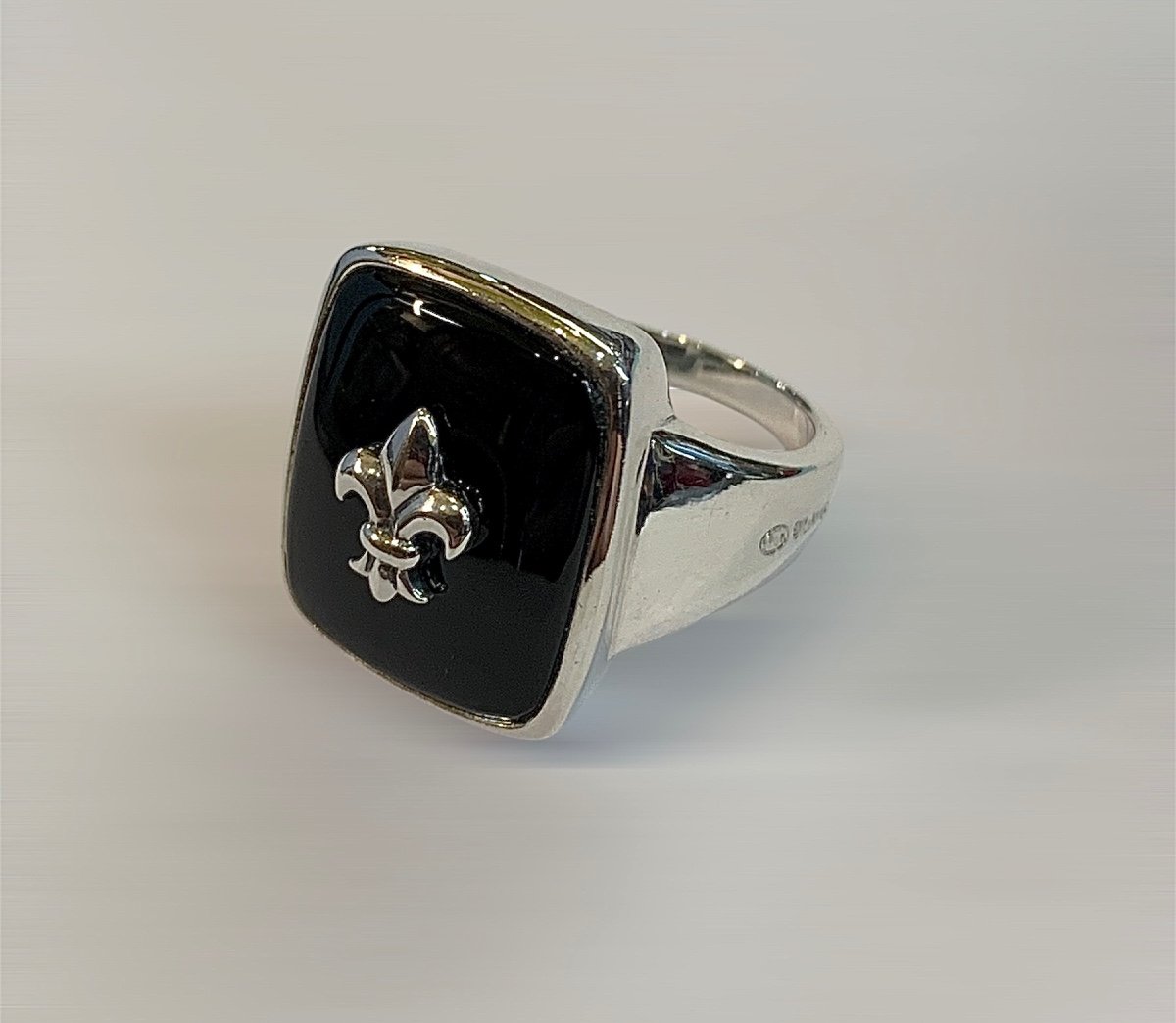 Bague Argent Fleur De Lys