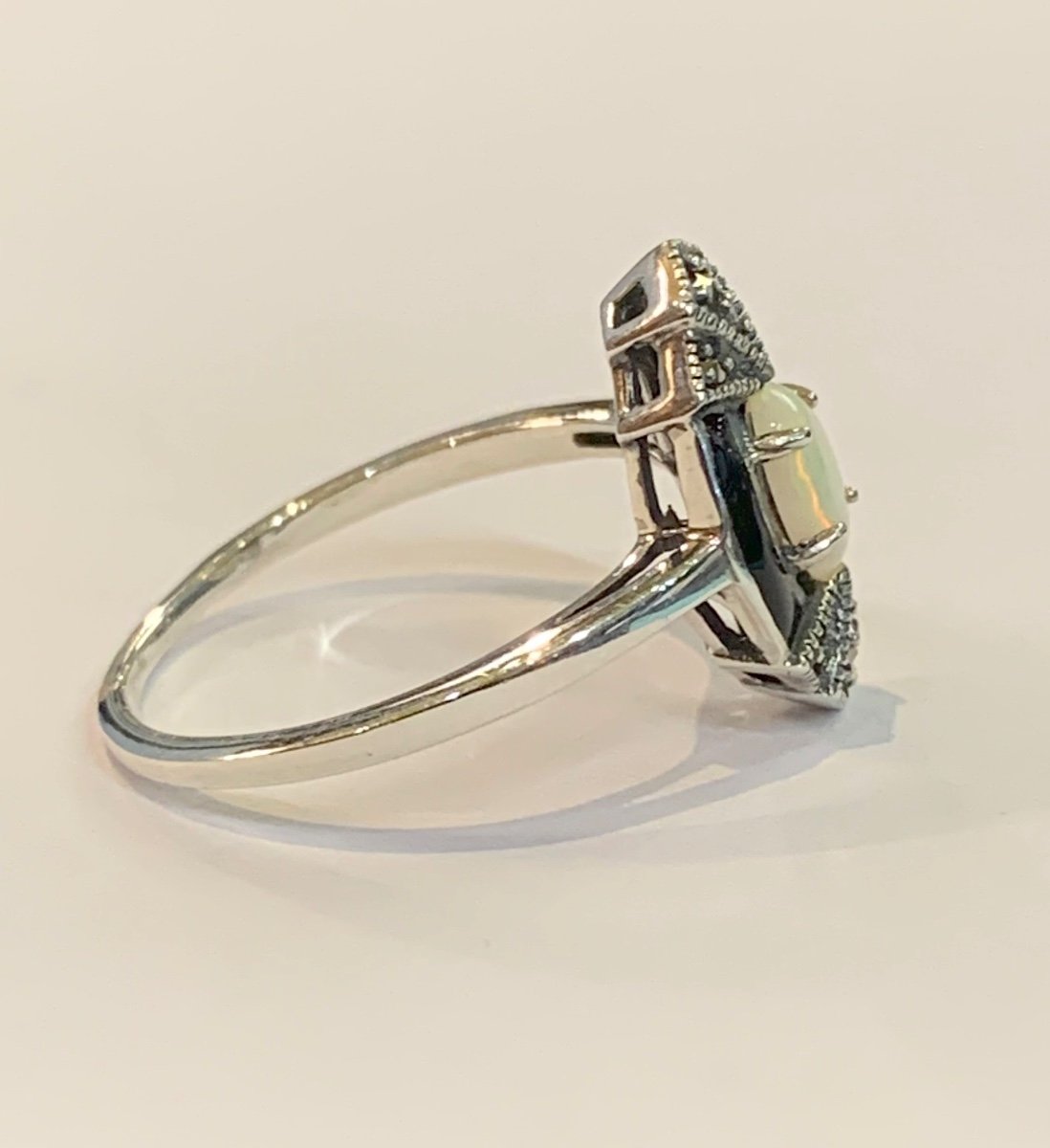 Silver Marquise Ring-photo-2