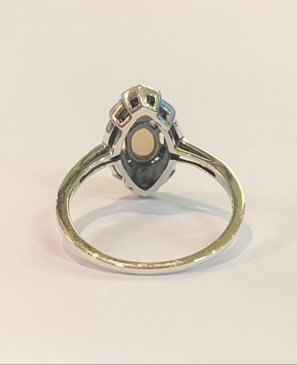 Silver Marquise Ring-photo-1