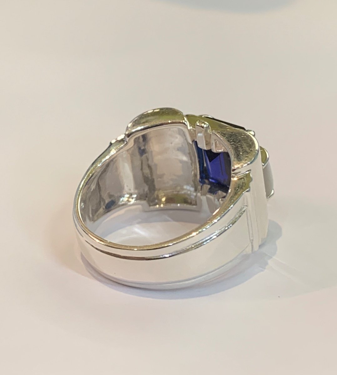 Silver Tank Ring -photo-3