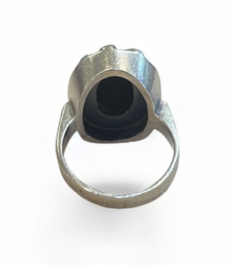 Oval Onyx Ring-photo-3