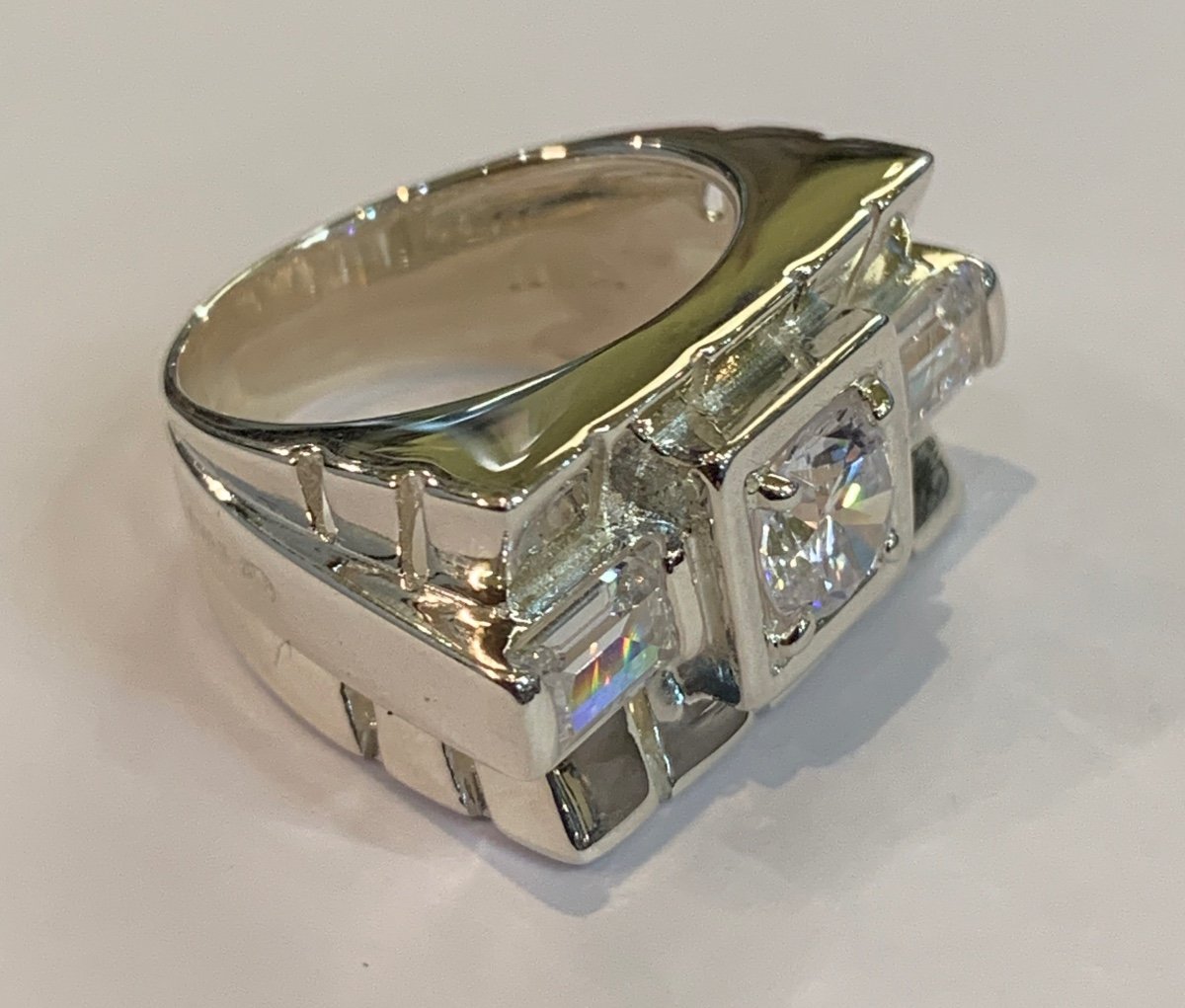 Silver Tank Ring -photo-1