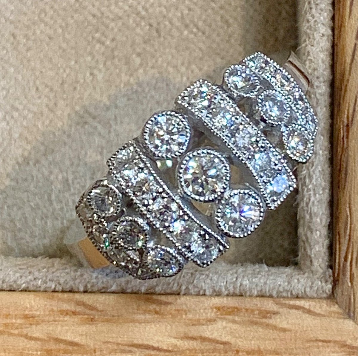 Diamond Band Ring-photo-2