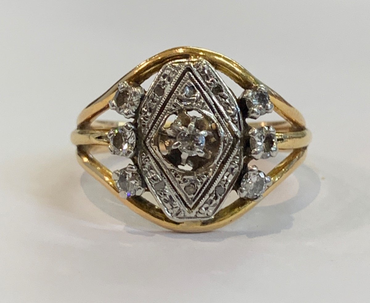 Bague Art Deco-photo-3