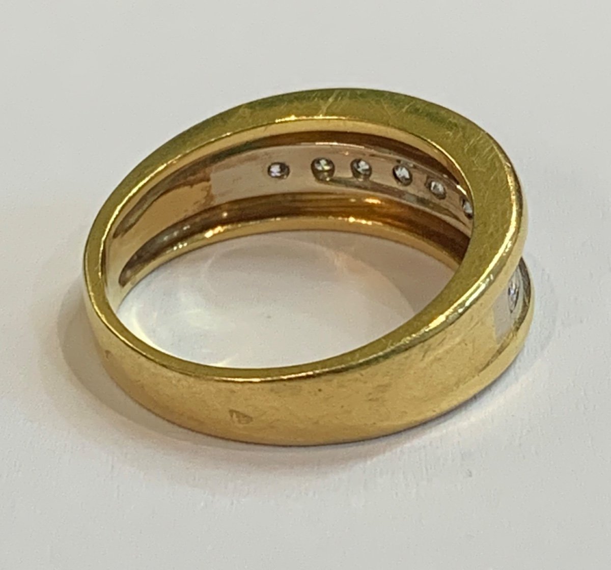 Gold Diamond Ring-photo-3