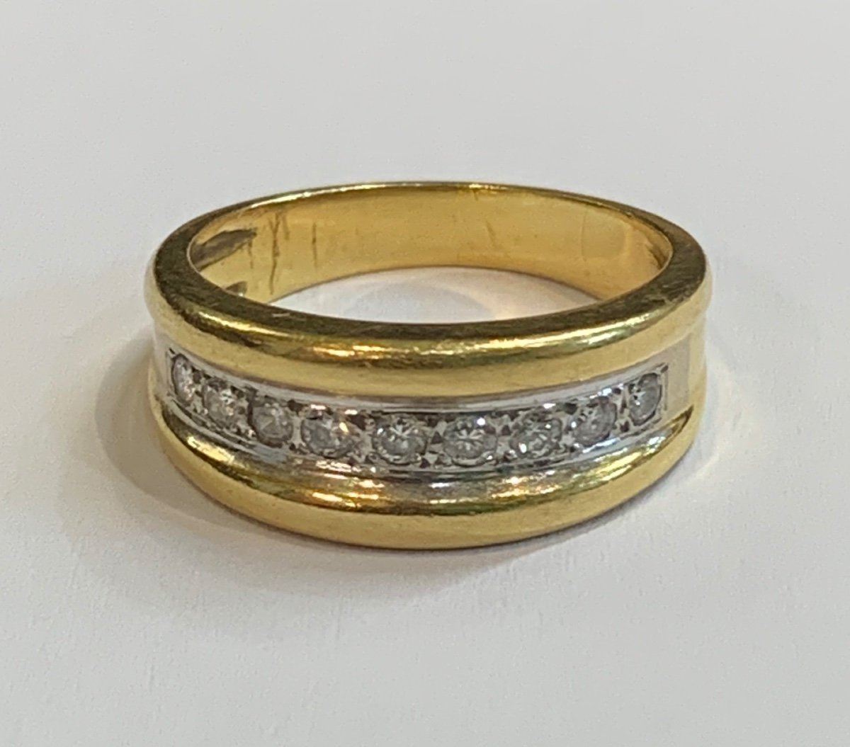 Gold Diamond Ring-photo-4