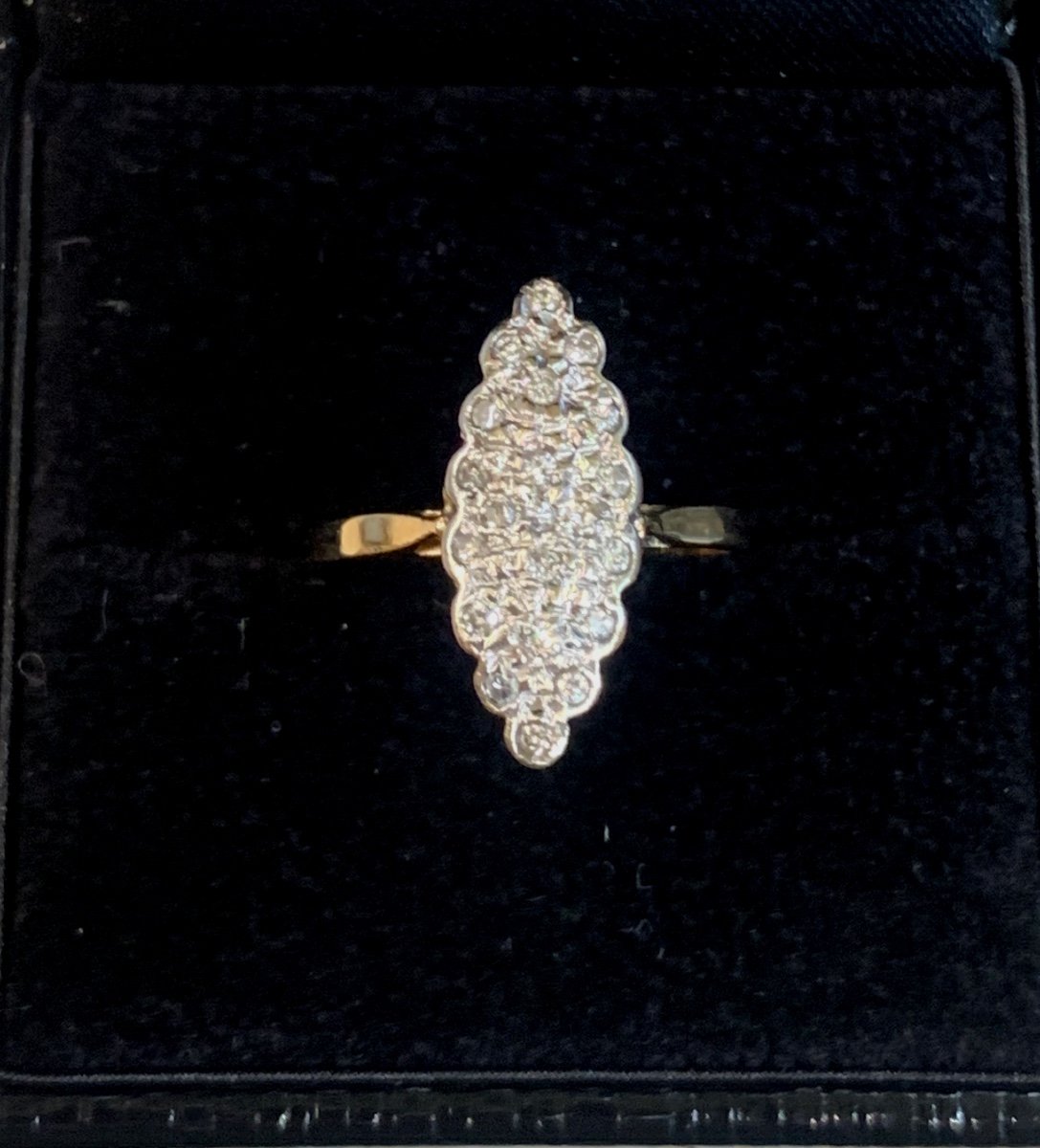 Bague Marquise Diamants-photo-2