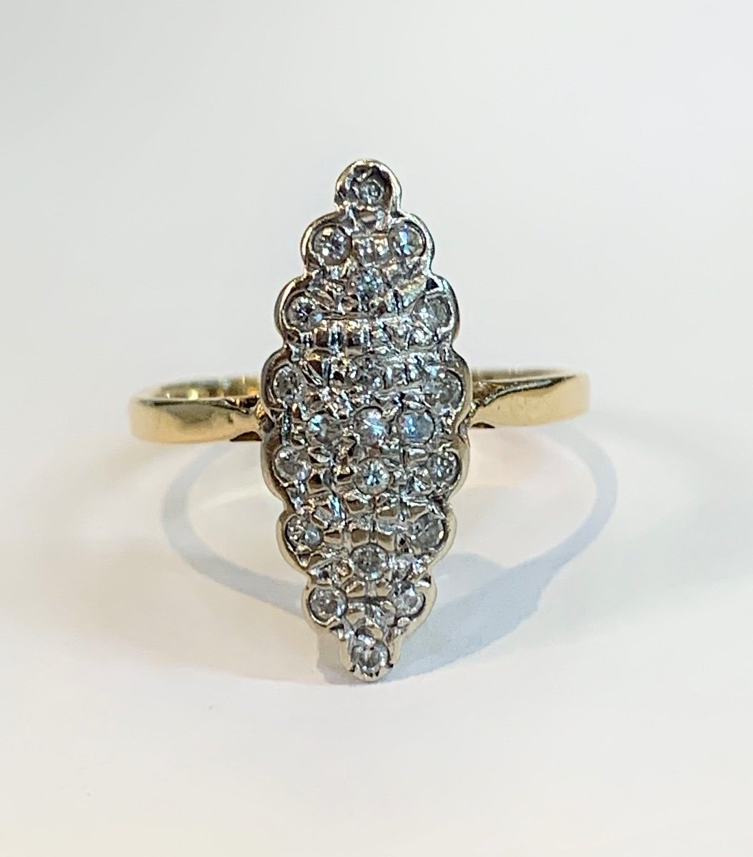 Bague Marquise Diamants