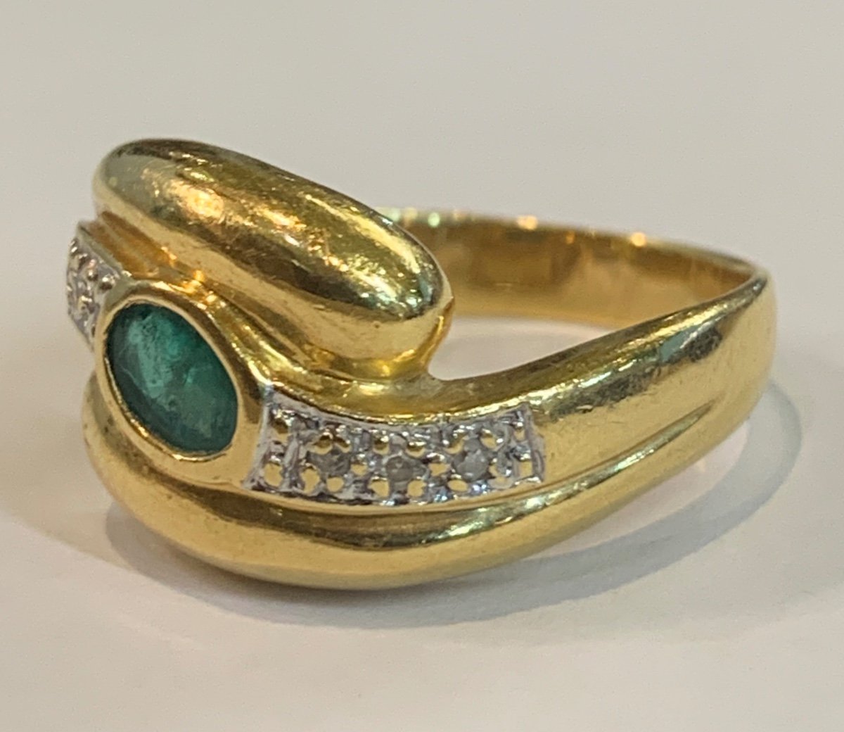 Emerald Diamond Ring-photo-1