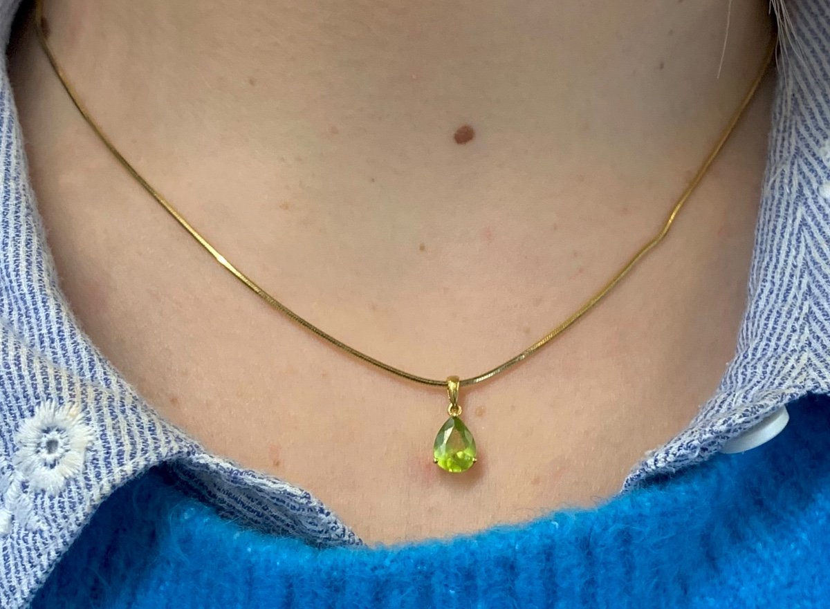 Pendentif Peridot