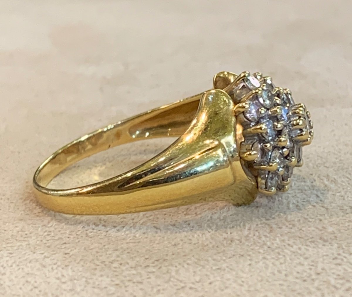 Flower Diamond Ring-photo-3