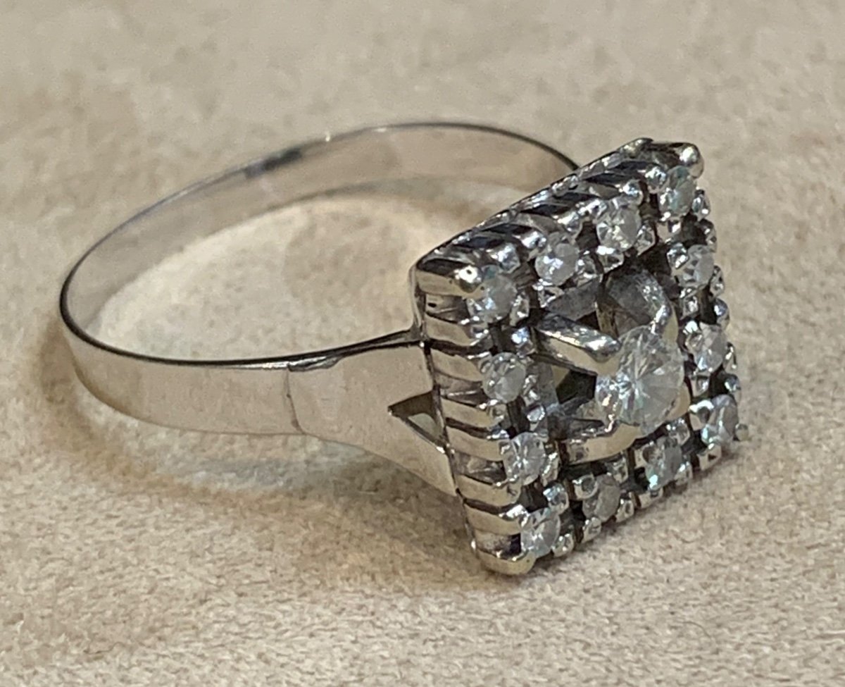 Square Diamond Ring-photo-2