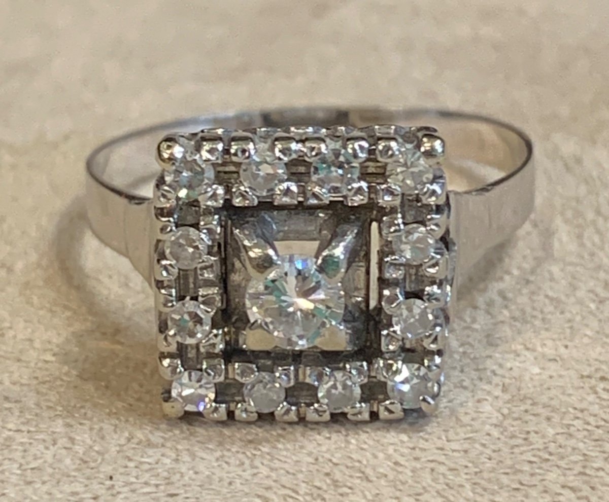 Square Diamond Ring-photo-4