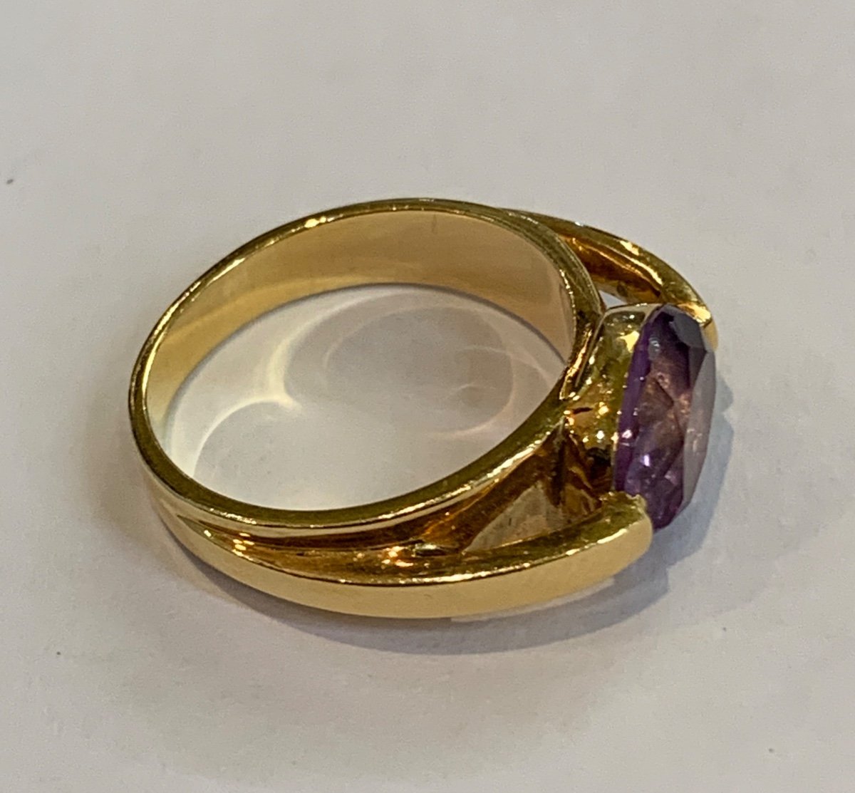 Bague Or Amethyste-photo-2