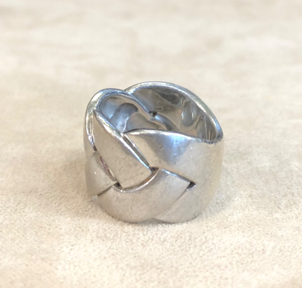 Silver Braid Ring-photo-3