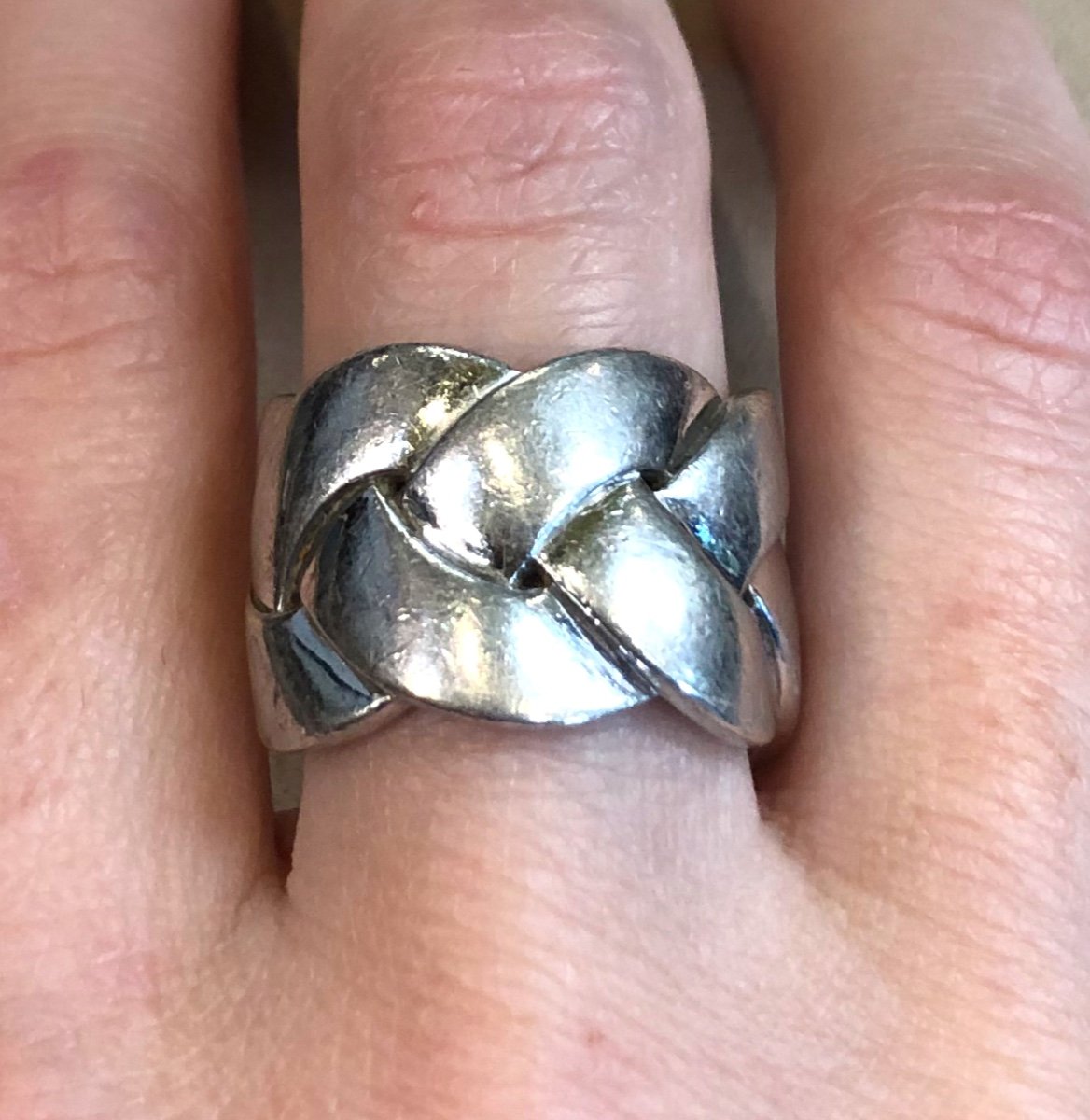 Silver Braid Ring