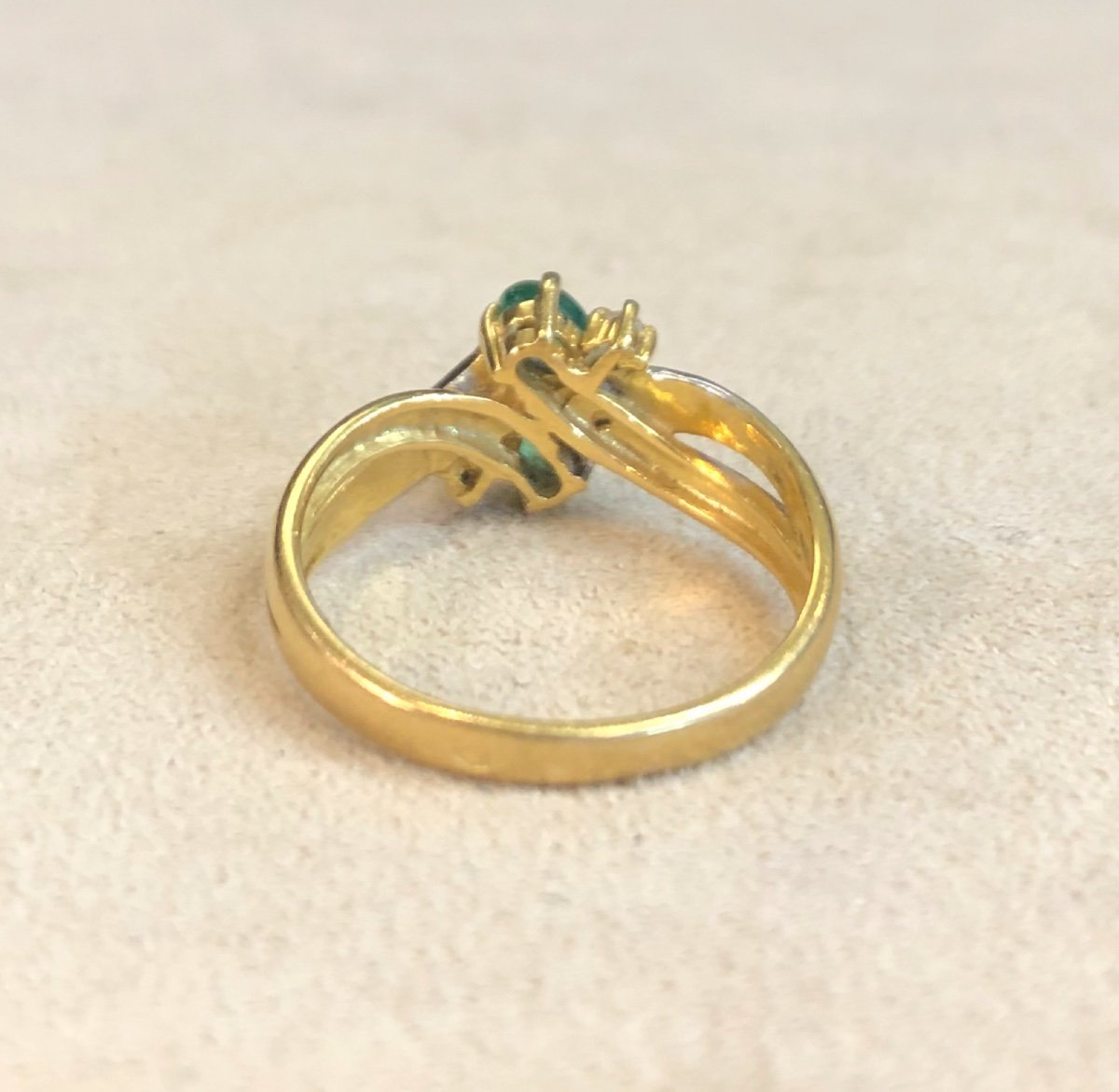 Emerald You And Me Ring-photo-4